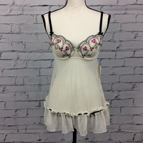 Linea Donatella Other - Linea Donatella Babydoll 2 Piece Set, Size M
